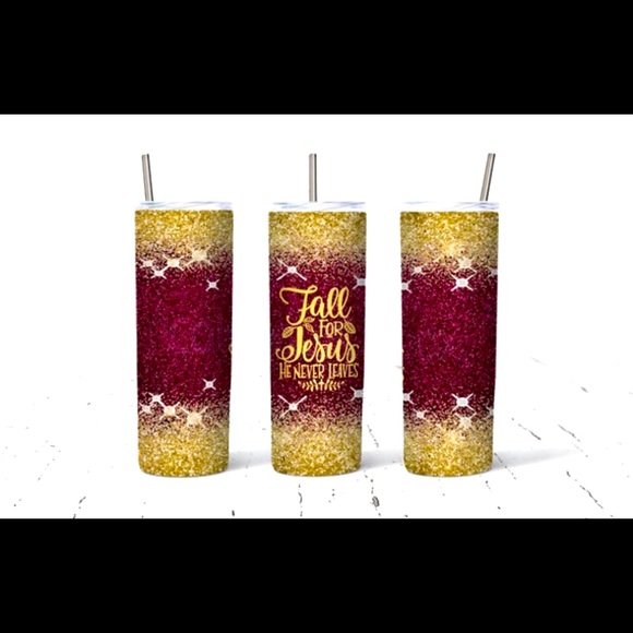 Handmade Stainless Steel Cup Fall Gift - Picture 1 of 1